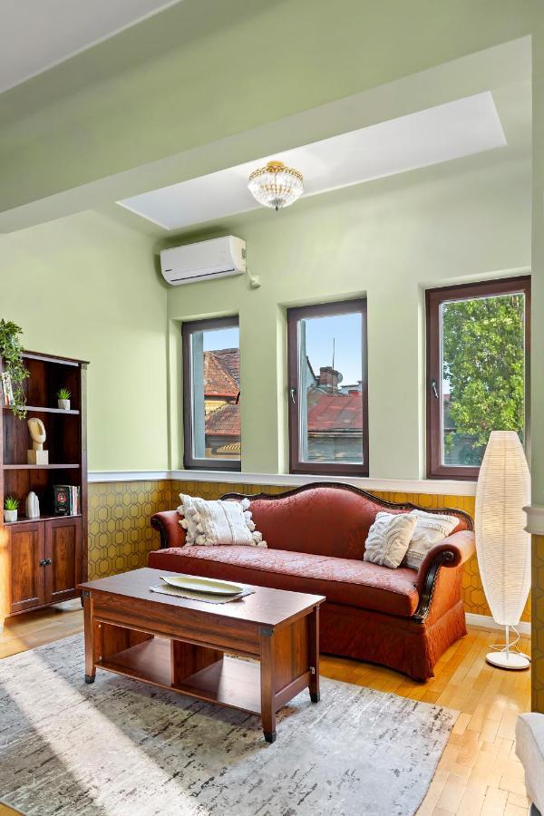 City Heart Retreat Elegant Apartment Bukarest Exterior foto